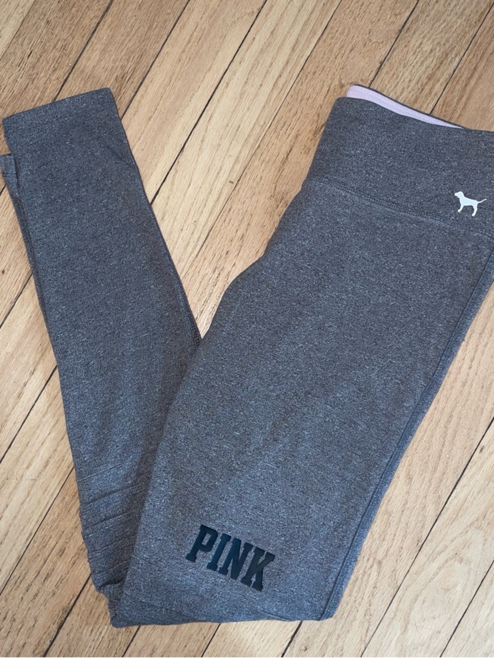 Victoria's Secret PINK Gray Yoga Leggings